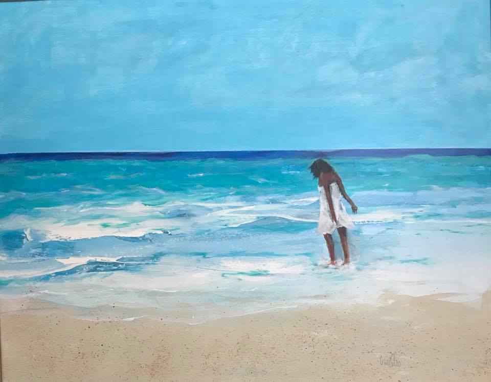 Girl on the Beach LBK